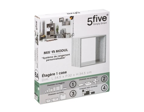 Estantería Mix N'modul Gris 1 Cubo