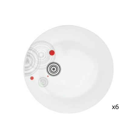 Joc 6 Plats Plans Instant Blanc