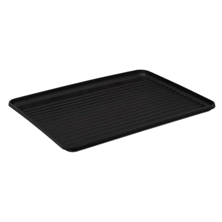 Escurreplatos Plegable Metal Negro