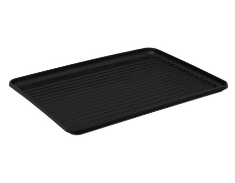 Escurreplatos Plegable Metal Negro