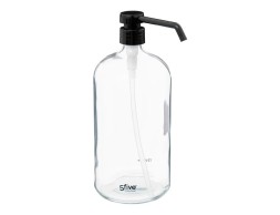 Dosificador De Sabó De Vidre Transparent