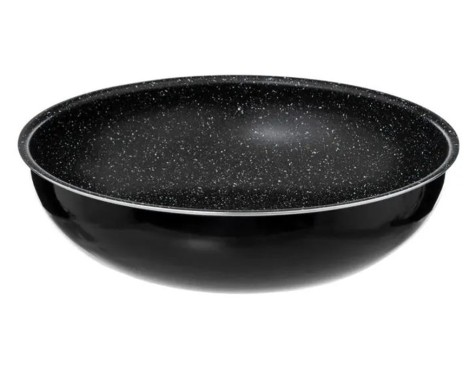 Wok Alumini Nansa Extraïble Negre ø280