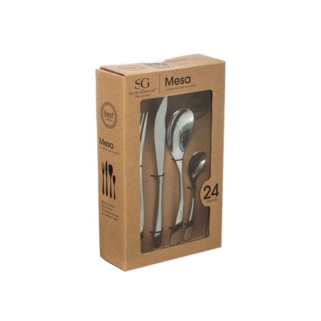 Joc De Coberts Mesa Inox 24 Un