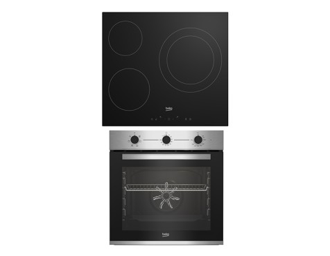 Pack Beko Forn + Vitroceràmica bbse12120xd