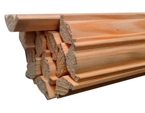 Cornisa Pl 1923 Madera Pino Abeto