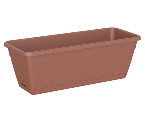 Jardinera Venezia Con Reserva De Agua Terracota
