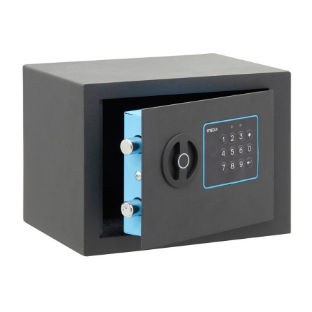 Caja Fuerte De Sobreponer Electronica Blue Grafito