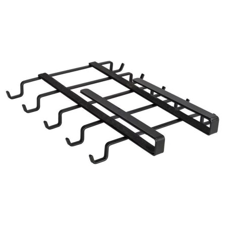 Colgador 10 Tazas Negro