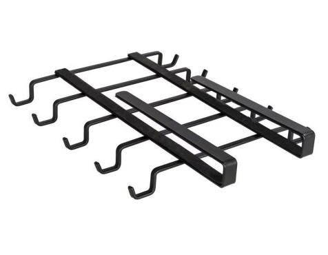 Colgador 10 Tazas Negro
