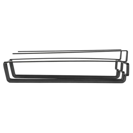 Colgador Interior Armario Cocina 6 Copas Negro