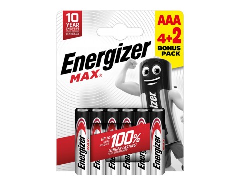Pila Alcalines Energitzer lr03 Aaa 4+2