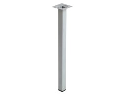Pota Moble Acer Quadrada Crom 25X25X400Mm