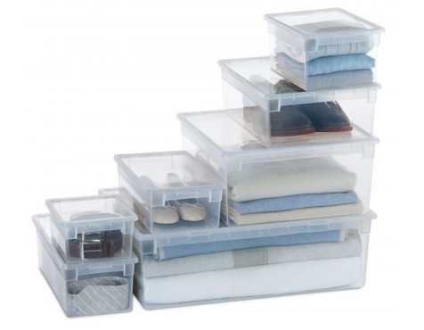 Caja De Plástico Light Box s2 Transparente
