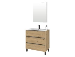 Moble De Bany Dream Roure Amb Mirall I Lavabo