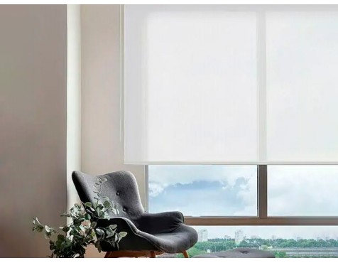 Estor Roll-Up Soft Blanc