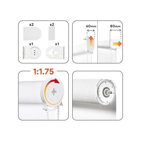 Estor Enrotllable Screen Pro Solar Neu