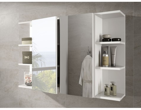 Camerino Baño 2 Puertas Espejo