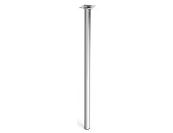 Pota Taula Acer Rodona Crom Ø30X700Mm