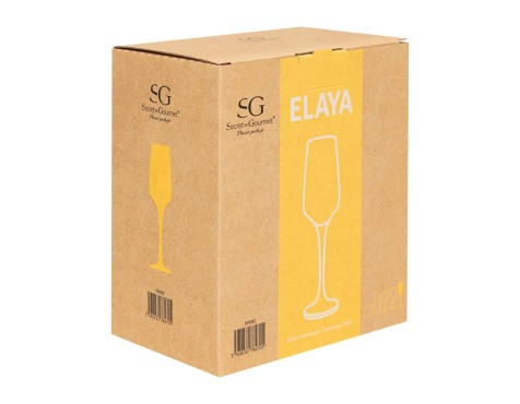 Juego 6 Copas De Cava Elaya 6un