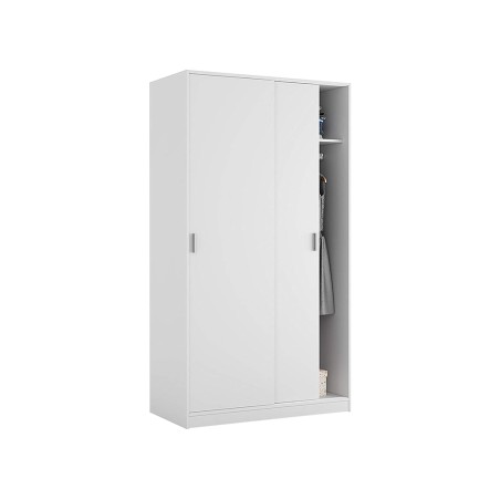Armario 2 Puertas Correderas Max Blanco