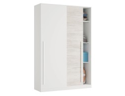 Armario 2 Puertas Correderas Blanco Velho