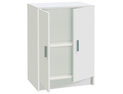 Armario Bajo Auxiliar 2 Puertas Blanco