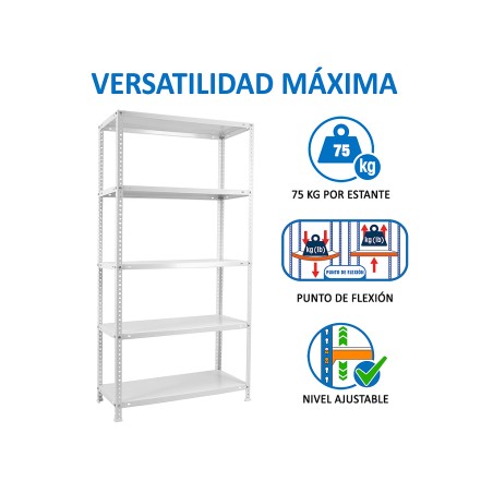 Estantería Metálica Advantage Blanca Simonrack