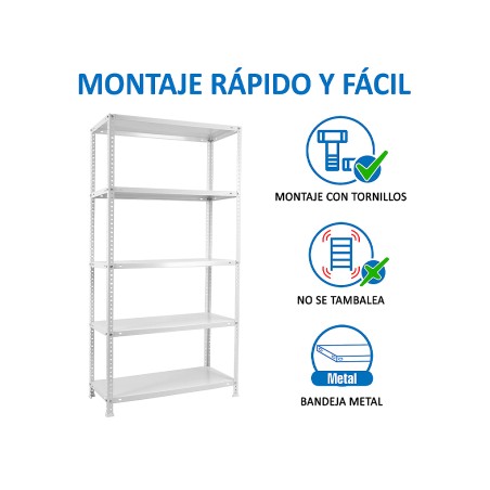 Estantería Metálica Advantage Blanca Simonrack