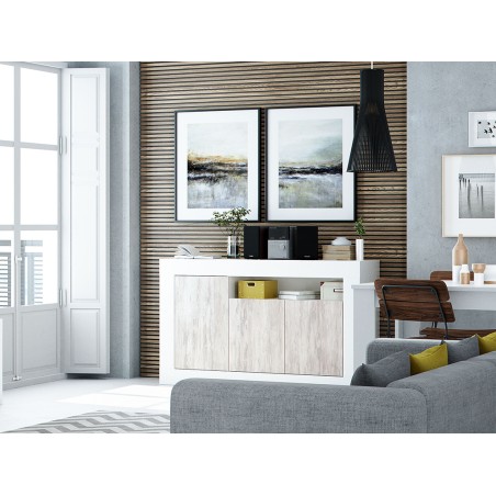 Aparador Comedor Baltik Blanco Artik Y Velho