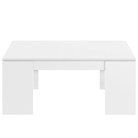 Mesa De Centro Elevable Kendra Blanca