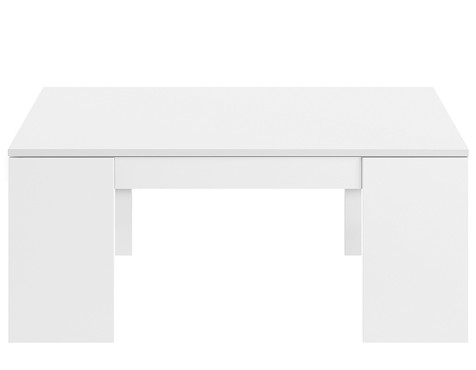 Mesa De Centro Elevable Kendra Blanca