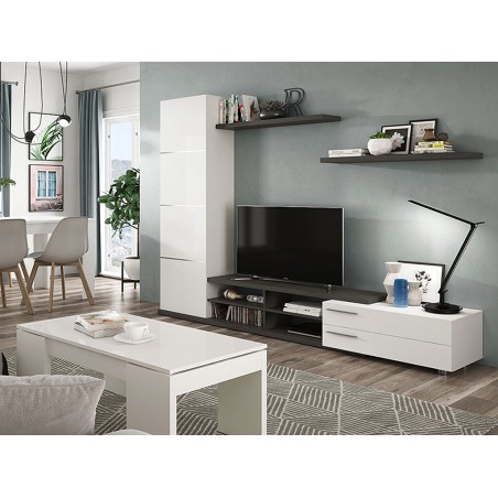 Mesa De Centro Elevable Kendra Blanca