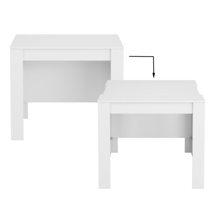 Mesa Comedor Extensible Consola Blanca