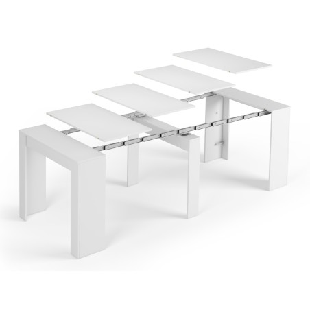 Mesa Comedor Extensible Consola Blanca