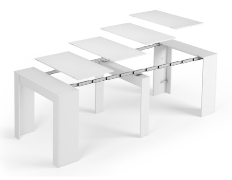 Mesa Comedor Extensible Consola Blanca