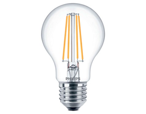 Bombilla Led Estándar Filamento Luz Cálida 2un