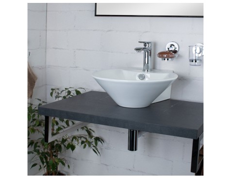 Lavabo Sobre Encimera Cerámica Senos