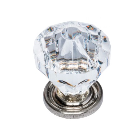 Pomo Cristal Facetado