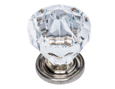Pomo Cristal Facetado