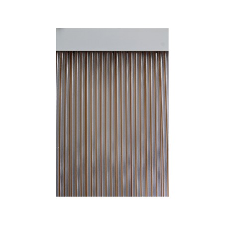 Cortina Porta Antinsectes Mel/Transparent