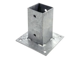 Pletina Fijación Postes De Madera