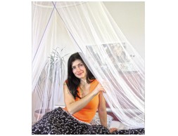 Mosquitera Cama Doble Plus Blanca