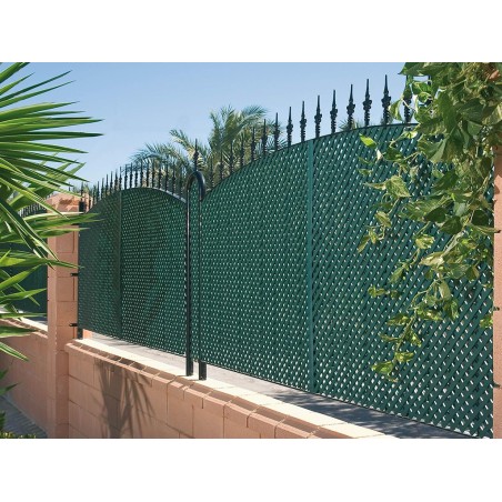 Celosía Pvc Fija Verde