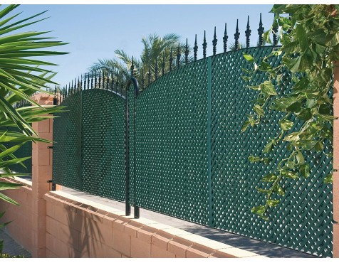 Celosía Pvc Fija Verde