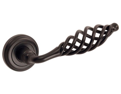 Juego Manillas Puerta Roseta Candela Negra