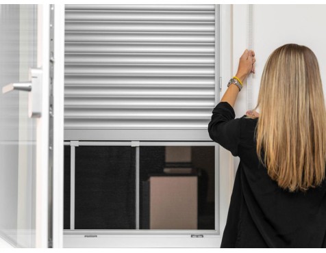 Mosquitera Marco Extensible Blanco