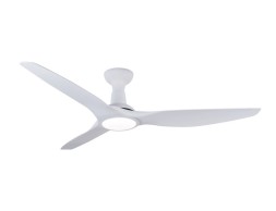 Ventilador De Techo Con Luz Ponente Blanco