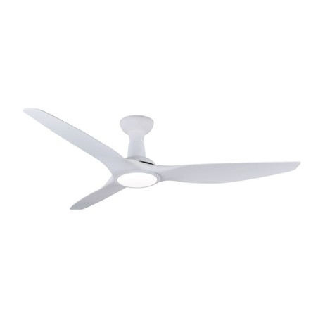 Ventilador De Techo Con Luz Ponente Blanco