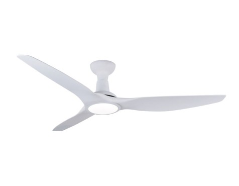 Ventilador De Techo Con Luz Ponente Blanco