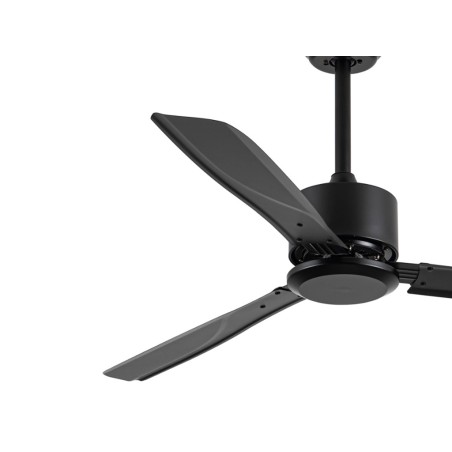 Ventilador De Techo Sharki Negro